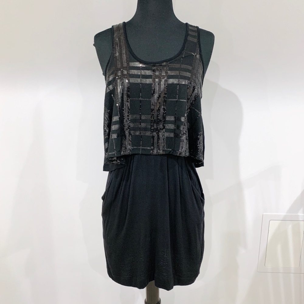 NWOT LOVE NOTES Black Dress